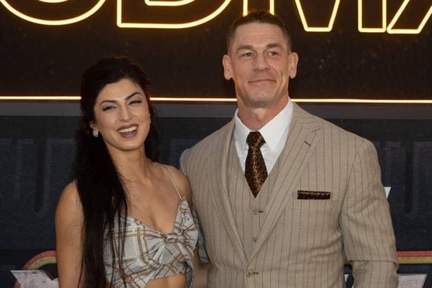NAUCALPAN, M - OCTOBER 1: Shay Shariatzadeh and John Cena at the fan event for Matchbox: The Movie at the Toreo Parque Central shopping mall in Naucalpan, Mexico on October 1, 2026. Copyright: xMatchbox:xThexMoviex