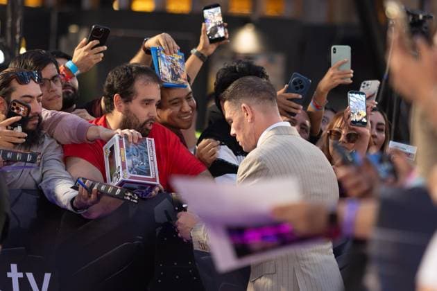 NAUCALPAN, M - OCTOBER 1: John Cena at the fan event for Matchbox: The Movie at the Toreo Parque Central shopping mall in Naucalpan, Mexico on October 1, 2026. Copyright: xMatchbox:xThexMoviex