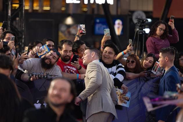 NAUCALPAN, M - OCTOBER 1: John Cena at the fan event for Matchbox: The Movie at the Toreo Parque Central shopping mall in Naucalpan, Mexico on October 1, 2026. Copyright: xMatchbox:xThexMoviex