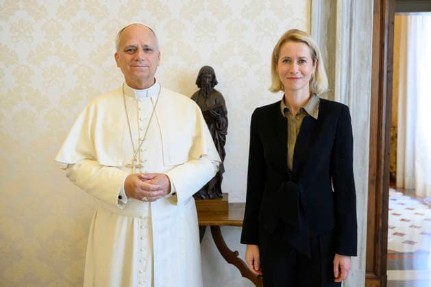 ITALY - PRIVATE AUDIENCE - VATICAN-2026 10 2 Italy, Rome, Vatican, 2026 9 30 Pope Leo XIV receives in a private audience Excellency Ms. Kaja Kallas, High Representative for Foreign Affairs and Vice President of the European Commission at The Vatican . EDITORIAL USE ONLY - NO BOOKS Copyright: xVATICANxMEDIA xCatholicxPressxPhotox