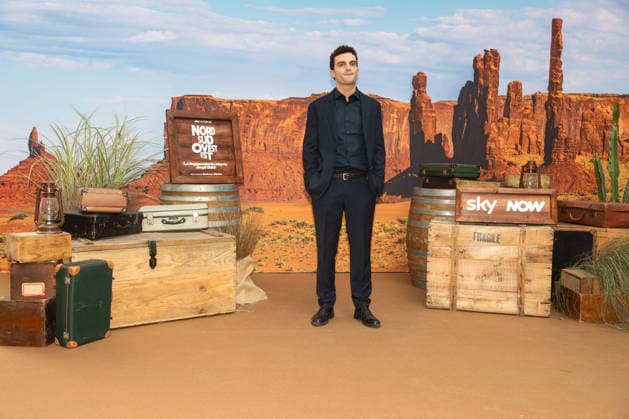 News - PHOTOCALL - SKY - NORD SUD OVEST EST LA LEGGENDARIA STORIA DEGLI 883 Davide Calgaro during PHOTOCALL - SKY - NORD SUD OVEST EST LA LEGGENDARIA STORIA DEGLI 883 , News in Milano , Italy, October 02 2026 Milano Pelota Italy Copyright: xLucaxMichelix xLiveMediax LPN_2713293