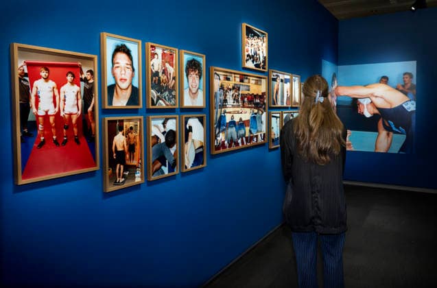 STOCKHOLM 20261002 Ashley Markle’s Gutwrench at Fotografiska’s exhibition Harder Better Faster Stronger Are Men OK STOCKHOLM SWEDEN x10090x  Copyright: xClaudioxBresciani TTx NY UTSTÄLLNING FOTOGRAFISKA 8Rgm0Ynws38