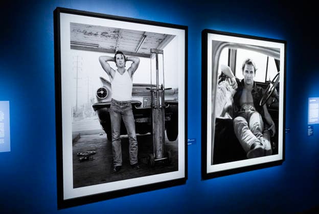 STOCKHOLM 20261002 Herb Ritts portrait of Richard Gere and Matthew McConaughey at Fotografiska s exhibition Harder Better Faster Stronger Are Men OK STOCKHOLM SWEDEN x10090x  Copyright: xClaudioxBresciani TTx NY UTSTÄLLNING FOTOGRAFISKA muTz_uFl7FI