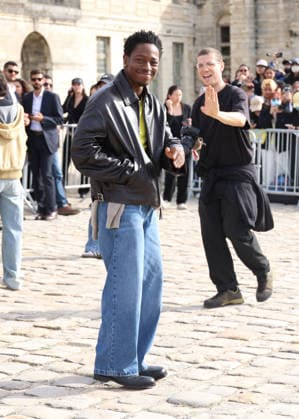 David Jonsson arrives at the Loewe Women’s Ready-to-Wear Spring Summer 2027 show during Paris Fashion Week (PFW) on the Esplanade Saint-Louis in Paris, France, on October 2, 2026. Denis Guignebourg Bestimage. Arrivals at the Loewe Women’s Ready-to-Wear Spring Summer 2027 show as part of Paris Fashion Week on October 2, 2026, in Paris, France. Paris, France  Copyright: xDenisxGuignebourgx xBestimagexDenisxGuignebourgx xBestimagex
