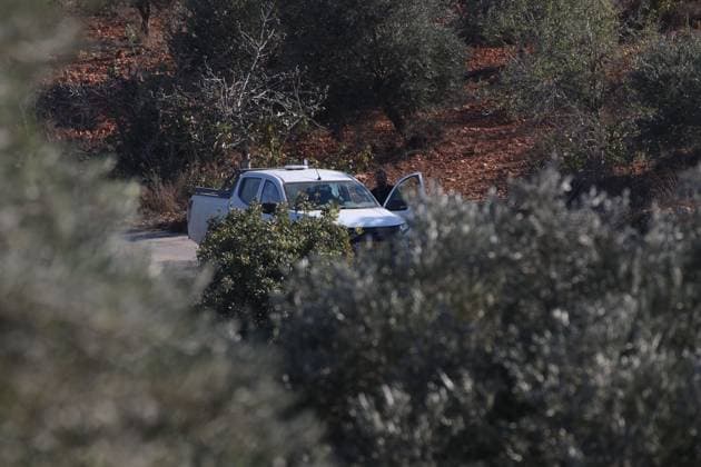 Israeli Settlers And Forces Attacked Palestinian Farmers During Olive Harvest In Beita BEITA, NABLUS, PALESTINE OCTOBER 2, 2026: Israeli settlers and Israeli forces attacked Palestinian farmers while they were picking olives in the Jabal Al-Arma area, east of Beita, south of Nablus. Settlers fired live ammunition toward the farmers, with no injuries reported. According to the Palestinian Red Crescent Society, Israeli forces also beat a 46-year-old Palestinian farmer during raids on olive farms in Beita. Witnesses told Anadolu that Israeli forces fired stun grenades and tear gas at farmers in the Jabal Al-Arma area, forcing them to leave. The olive harvest begins in early October and continues through the end of November, making it an im Copyright: x xSalmanxMohsenxAlkhatibx xJNAxPressx
