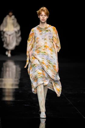 PFW - Issey Miyake Runway Models walks during Issey Miyake Women s Spring Summer 2027 collection fashion show as part of the Paris Fashion Week, in Paris on October 2, 2026. Photo by Eliot Blondet ABACAPRESS.COM Paris France France  Copyright: xBlondetxEliot ABACAx