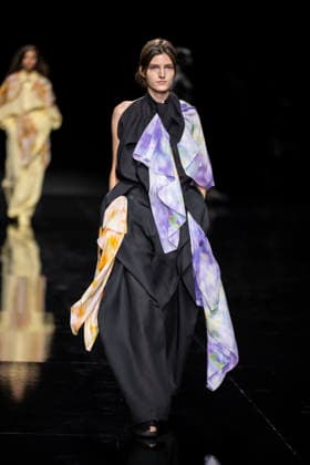 PFW - Issey Miyake Runway Models walks during Issey Miyake Women s Spring Summer 2027 collection fashion show as part of the Paris Fashion Week, in Paris on October 2, 2026. Photo by Eliot Blondet ABACAPRESS.COM Paris France France  Copyright: xBlondetxEliot ABACAx