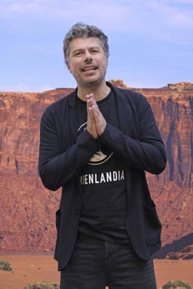 foto Mario Romano IPP Milano 02 10 2026 Photocall della serie Tv: -Nord Sud Ovest Est. La leggendaria storia degli 883- Seconda stagione nella foto Sidney Sibilia Italy Photo Press - World Copyright Photocall della serie Tv: -Nord