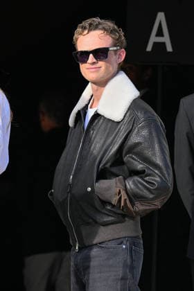 PFW Givenchy Outside Arrivals Anson Boon arriving at the Givenchy show during Paris Fashion Week, in Paris, France on 2 October 2026. Photo by Julien Reynaud APS-Medias ABACAPRESS.COM Paris France  Copyright: xReynaudxJulien APS-Medias ABACAx