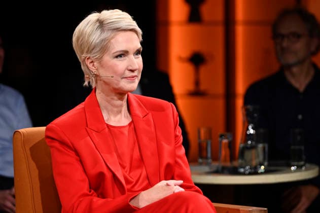 Manuela Schwesig bei der Aufzeichnung der RB Talkshow 3nach9 im Radio Bremen-Studio. Bremen, 02.10.2026
