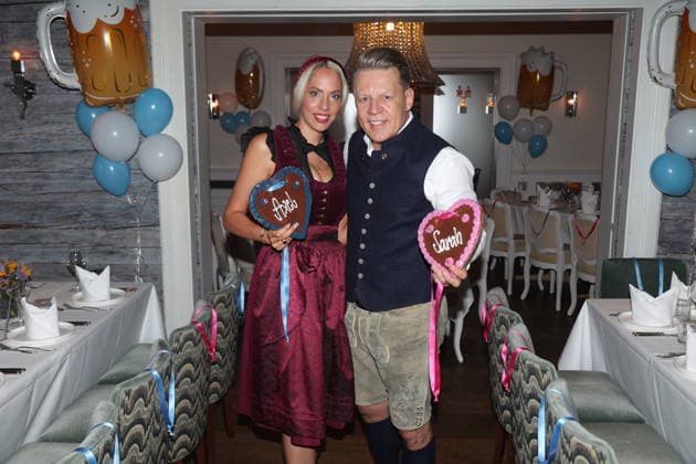 Sarah Kahn und Axel Kahn beim 2. Fine Time Business Club Oktoberfest im Käfer-Stammhaus. München, 02.10.2026 Copyright: xAgenturxMatthiasxWehnertx xM.xGränzdörferx