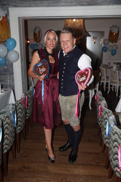 Sarah Kahn und Axel Kahn beim 2. Fine Time Business Club Oktoberfest im Käfer-Stammhaus. München, 02.10.2026 Copyright: xAgenturxMatthiasxWehnertx xM.xGränzdörferx