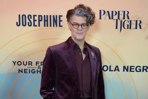 The actor and master puppeteer James Ortiz, honored with the Innovator Award, poses prior to the Celebration of Cinema & Television gala in Beverly Hills, California, United States, 02 October 2026. The Critics Choice Association (CCA) celebrates the sixth edition of its Celebration of Cinema & Television gala, which will recognize the work of figures from the Latino and Hispanic community in the entertainment industry. Sixth edition of Celebration of Cinema & Television brings together Latino talent !ACHTUNG: NUR REDAKTIONELLE NUTZUNG!  Copyright: xÓmarxAlonsox AME2189 20261002-55021573004_1