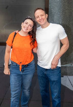 New York, NY- October 2: Ms. Rachel and Aron Accurso seen at ABC Studios on October 2, 2026. Credit: AdMedia USA - ZUMAa123 20261002_zaa_a123_005 Copyright: xCamaraxPorterx