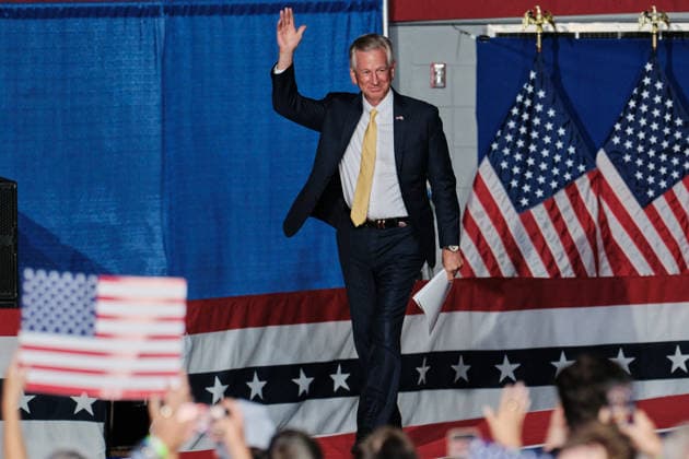 October 2, 2026, Mobile, Alabama, U.S: October 2, 2026 Mobile, Alabama USA: US Senator for Alabama and Republican nominee for Governor of Alabama Tommy Tuberville waves to the crowd before the arrival of President Donald Trump at the Mitchell Center at the University of South Alabama. Mobile U.S - ZUMAa14_ 20261002_zaf_a14_002 Copyright: xDanxAndersonx