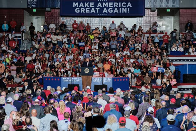 October 2, 2026, Mobile, Alabama, U.S: October 2, 2026 Mobile, Alabama USA: US President Donald Trump speak at the Mitchell Center at the University of South Alabama. Mobile U.S - ZUMAa14_ 20261002_zaf_a14_026 Copyright: xDanxAndersonx