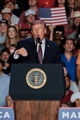 October 2, 2026, Mobile, Alabama, U.S: October 2, 2026 Mobile, Alabama USA: US President Donald Trump speak at the Mitchell Center at the University of South Alabama. Mobile U.S - ZUMAa14_ 20261002_zaf_a14_028 Copyright: xDanxAndersonx