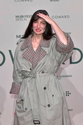 Pati Valpati bei der Premiere des Kinofilms Coward im silent green Kulturquartier. Berlin, 02.10.2026