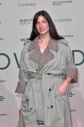 Pati Valpati bei der Premiere des Kinofilms Coward im silent green Kulturquartier. Berlin, 02.10.2026