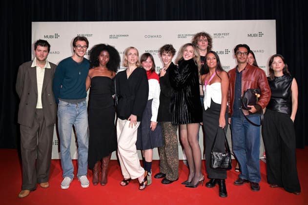 Luca Apple, Ejatu Shaw, Emma Louise Boynton, Daniel Miller, Esje Seigfreid und Vivien König mit Gästen bei der Premiere des Kinofilms Coward im silent green Kulturquartier. Berlin, 02.10.2026