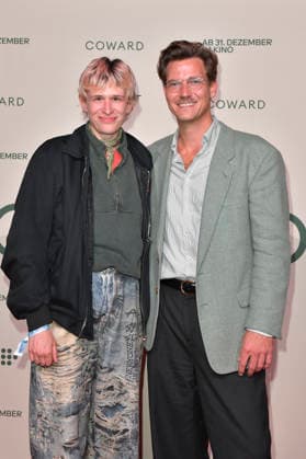 Alexandra Bondi de Antoni und Ulf Pape bei der Premiere des Kinofilms Coward im silent green Kulturquartier. Berlin, 02.10.2026