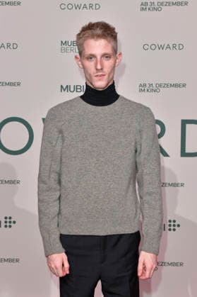 Valentin Campagne bei der Premiere des Kinofilms Coward im silent green Kulturquartier. Berlin, 02.10.2026