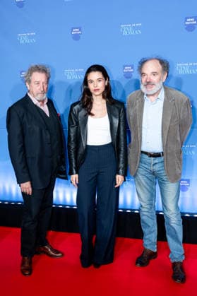 CineRoman Festival 460152 October 2, 2026 Nice, France Darroussin, Jean Pierre; Aussilloux, Marilou; Guediguian, Robert  Copyright: xEstellexCarlierx xStarfacex STAR_460152_051