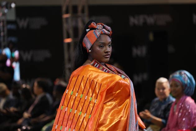 Nigeria Fashion Week in Abuja ABUJA, NIGERIA - OCTOBER 2: Models showcase contemporary creations on the runway during Nigeria Fashion Week 2026 at the conference hall in Abuja, Nigeria, on October 02, 2026. Emmanuel Osodi Anadolu Abuja Nigeria. Editorial use only. Please get in touch for any other usage.  Copyright: x2026xAnadoluxEmmanuelxOsodix