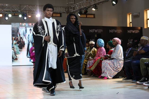 Nigeria Fashion Week in Abuja ABUJA, NIGERIA - OCTOBER 2: Models showcase contemporary creations on the runway during Nigeria Fashion Week 2026 at the conference hall in Abuja, Nigeria, on October 02, 2026. Emmanuel Osodi Anadolu Abuja Nigeria. Editorial use only. Please get in touch for any other usage.  Copyright: x2026xAnadoluxEmmanuelxOsodix