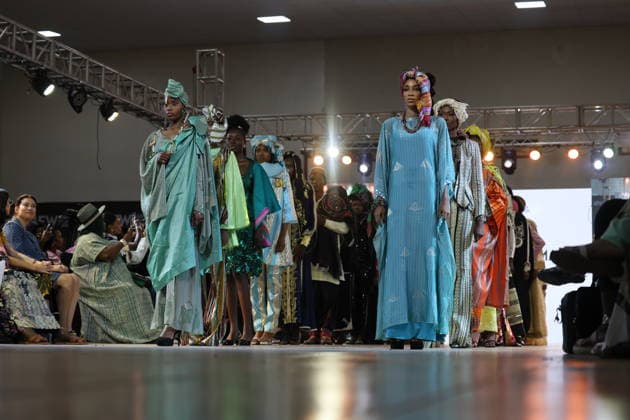 Nigeria Fashion Week in Abuja ABUJA, NIGERIA - OCTOBER 2: Models showcase contemporary creations on the runway during Nigeria Fashion Week 2026 at the conference hall in Abuja, Nigeria, on October 02, 2026. Emmanuel Osodi Anadolu Abuja Nigeria. Editorial use only. Please get in touch for any other usage.  Copyright: x2026xAnadoluxEmmanuelxOsodix