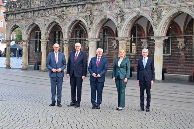 RECORD DATE NOT STATED Tag der Deutschen Einheit 03.10.2026, Feierlichkeiten zum Tag der Deutschen Einheit, Bundesland Bremen Bremen bremen deutschland