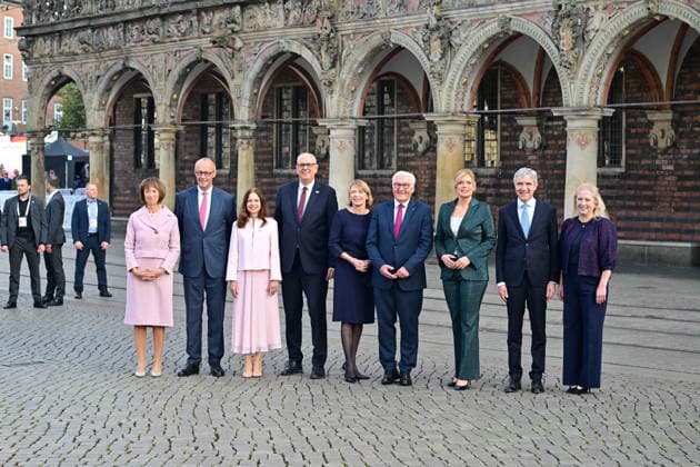 RECORD DATE NOT STATED Tag der Deutschen Einheit 03.10.2026, Feierlichkeiten zum Tag der Deutschen Einheit, Bundesland Bremen Bremen bremen deutschland