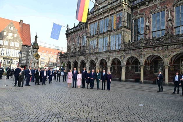 RECORD DATE NOT STATED Tag der Deutschen Einheit 03.10.2026, Feierlichkeiten zum Tag der Deutschen Einheit, Bundesland Bremen Bremen bremen deutschland