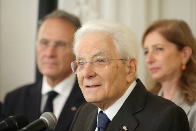 Sergio Mattarella in Monaco PHOTOPQR NICE MATIN Cyril Dodergny Monaco October 3, 2026 Monaco, October 3, 2026, Hotel Hermitage Italian President,Sergio Mattarella, and his daughter Laura, met with Italians residing in Monaco Monaco, October 3, 2026 – Hotel Hermitage – Italian President Sergio Mattarella and his daughter Laura met with Italians residing in Monaco Monaco, France Copyright: xPHOTOPQR NICExMATIN MAXPPPxCyrilxDodergnyx 20261003NIM4061 20261003NIM4061