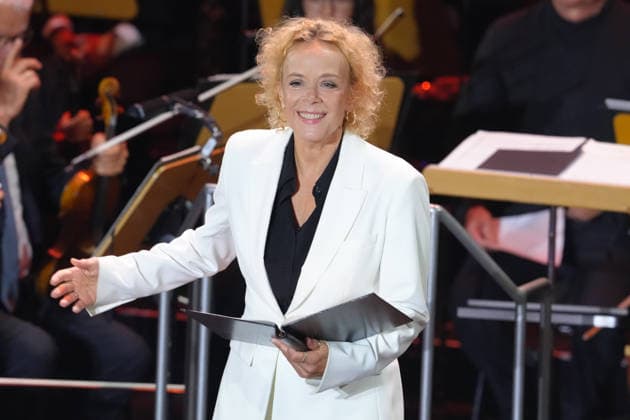 Festakt zum Tag der deutschen Einheit in Bremen Schauspielerin Katja Riemann moderiert die VEranstaltung beim Festakt zum Tag der Deutschen Einheit in der Glocke, Bremen, 03.10.2026 Bremen Bremen Deutschland