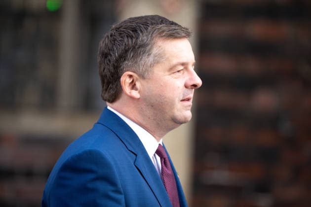 Feierlichkeiten zum Tag der Deutschen Einheit 2026 in Bremen Sven Schulze (CDU) Ministerpraesident von Sachsen-Anhalt auf dem Marktplatz in Bremen und auf dem Weg zum Gottesdienst im Rahmen der Feierlichkeiten zum Tag der Deutschen Einheit 2026, Bremen, 03.10.2026 Bremen Bremen Deutschland