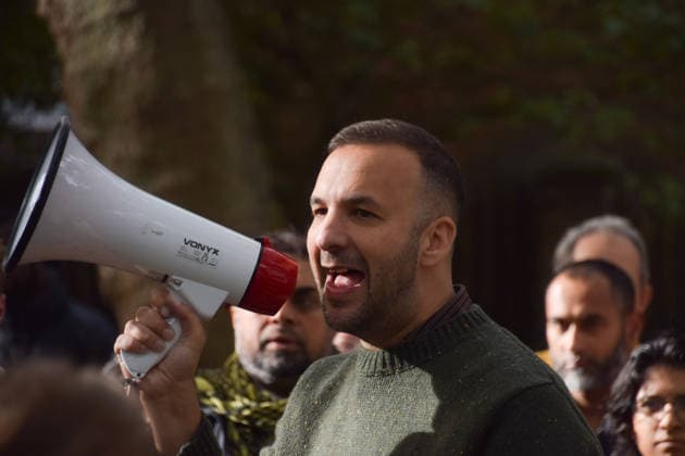 October 3, 2026, London, England, United Kingdom: Green Party leader ZACK POLANSKI gives a speech in St Pancras Gardens as he continues his campaign ahead of the upcoming Holborn and St Pancras by-election. London United Kingdom - ZUMAv130 20261003_zip_v130_009 Copyright: xVukxValcicx
