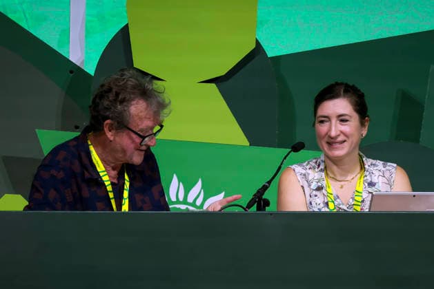 . 03 10 2026. Brighton, United Kingdom. Green Party Conference Day 2. The Green Party on day two of their Conference from the Brighton Centre, Brighton.  xMartynxWheatleyx xi-Imagesx IIM-27041-0009