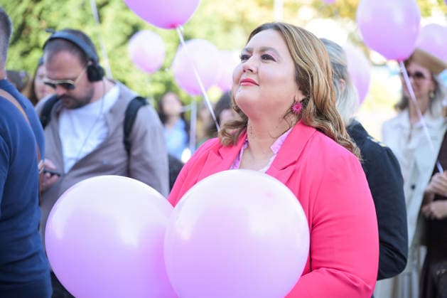 27th Pink Ribbon Day The Europa Donna Croatia association organized the 27th Pink Ribbon Day, dedicated to raising awareness about breast cancer, in Zagreb, Croatia, on October 03, 2026.  LucijaxOcko PIXSELL