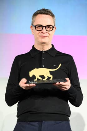 October 3, 2026, Lucca, Lucca, Italy: Director Nicolas Winding Refn receives the Golden Panther Award at the Lucca Film Festival before the premiere of his film Her Private Hell , Lucca, 03 10 2026 Lucca Italy  - ZUMAa289 20261003_zia_a289_269 Copyright: xStefanoxDallexLuchex xAgfx
