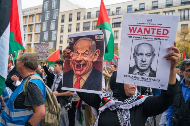 October 3, 2026, Berlin, Berlin, Germany: Thousands of people of all ages, including many school-age teenagers, marched through BerlinÃ¢â‚¬â ¢s Mitte district to protest mandatory military service, cuts to social services and increased spending on the arms industry. Berlin Germany  - ZUMAk201 20261003_zip_k201_003 Copyright: xNikosxKanistrasx