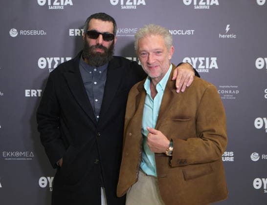October 3, 2026, Athens, Greece: Director Romain Gavras attends the Greek premiere of his new film Sacrifice at the Onassis Stegi in Athens, joined by international guests including Vincent Cassel and Emily Ratajkowski. The film, which features an all-star cast including Anya Taylor-Joy, Chris Evans, Salma Hayek Pinault, John Malkovich and Charli XCX, was presented in Athens following its international premiere in Toronto. Athens Greece - ZUMAv62_ 20261003_zaf_v62_013 Copyright: xAristidisxVafeiadakisx