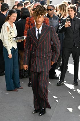 PFW Vivienne Westwood Outside Arrivals Jaden Smith arriving at the Vivienne Westwood show during Paris Fashion Week, in Paris, France on 3 October 2026. Photo by Julien Reynaud APS-Medias ABACAPRESS.COM Paris France  Copyright: xReynaudxJulien APS-Medias ABACAx