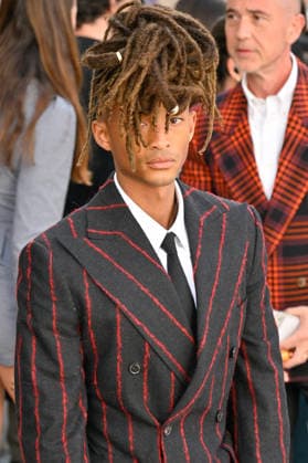 PFW Vivienne Westwood Outside Arrivals Jaden Smith arriving at the Vivienne Westwood show during Paris Fashion Week, in Paris, France on 3 October 2026. Photo by Julien Reynaud APS-Medias ABACAPRESS.COM Paris France  Copyright: xReynaudxJulien APS-Medias ABACAx