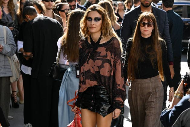 PFW Vivienne Westwood Outside Arrivals Paris Jackson arriving at the Vivienne Westwood show during Paris Fashion Week, in Paris, France on 3 October 2026. Photo by Julien Reynaud APS-Medias ABACAPRESS.COM Paris France  Copyright: xReynaudxJulien APS-Medias ABACAx