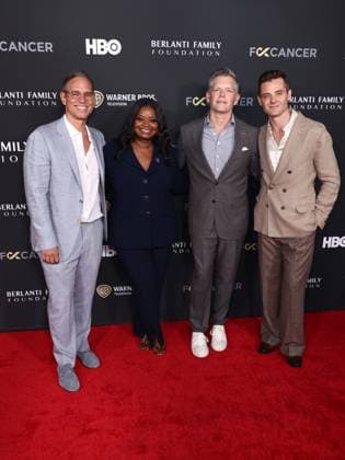 The Barbara Berlanti Heroes Gala Benefitting F Cancer Greg Berlanti, Octavia Spencer, Brunson Green and Robbie Rogers at The Barbara Berlanti Heroes Gala Benefitting F Cancer held at The Barker Hangar on October 3, 2026 in Santa Monica, Los Angeles, California, United States. Santa Monica California United States Copyright: xXavierxCollin ImagexPressxAgencyx