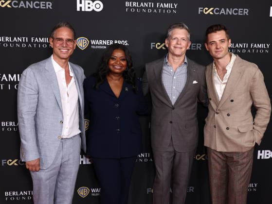 The Barbara Berlanti Heroes Gala Benefitting F Cancer Greg Berlanti, Octavia Spencer, Brunson Green and Robbie Rogers at The Barbara Berlanti Heroes Gala Benefitting F Cancer held at The Barker Hangar on October 3, 2026 in Santa Monica, Los Angeles, California, United States. Santa Monica California United States Copyright: xXavierxCollin ImagexPressxAgencyx