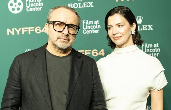 October 3, 2026, Bronx, New York, USA: Andrey Zvyagintsev and Iris Lebedeva attend screening of Minotaur during New York Film Festival at Alice Tully Hall at Lincoln Center in New York, NY on October 3, 2026. Bronx USA  - ZUMAr339 20261003_znp_r339_028 Copyright: xLevxRadinx