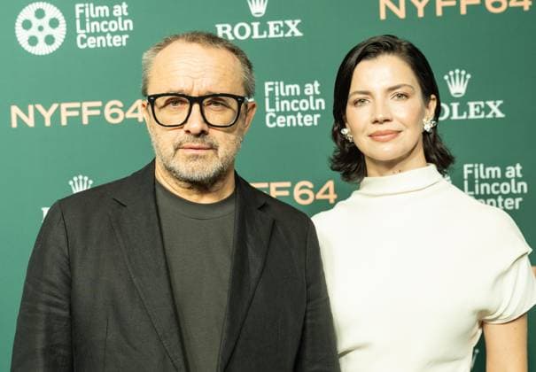 October 3, 2026, Bronx, New York, USA: Andrey Zvyagintsev and Iris Lebedeva attend screening of Minotaur during New York Film Festival at Alice Tully Hall at Lincoln Center in New York, NY on October 3, 2026. Bronx USA - ZUMAr339 20261003_znp_r339_026 Copyright: xLevxRadinx