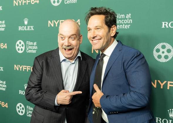 October 3, 2026, Bronx, New York, USA: Paul Giamatti and Paul Ruud attend screening of A Statement during annual New York Film Festival at Alice Tully Hall at Lincoln Center in New York, NY on October 3, 2026. Bronx USA - ZUMAr339 20261003_znp_r339_067 Copyright: xLevxRadinx